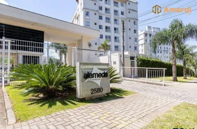 Apartamento com 3 dormitórios para alugar, 64 m² por r$ 4.390,00/mês - campo comprido - curitiba/pr