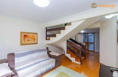 Sobrado com 4 dormitórios à venda, 150 m² por r$ 845.000,00 - água verde - curitiba/pr