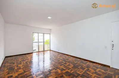 Apartamento espaçoso e reformado no alto da xv com 160m² 2 quartos 1 suíte 1 vaga - centro