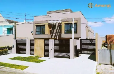 Sobrado com 3 dormitórios à venda, 105 m² por R$ 732.000,00 - Boqueirão - Curitiba/PR