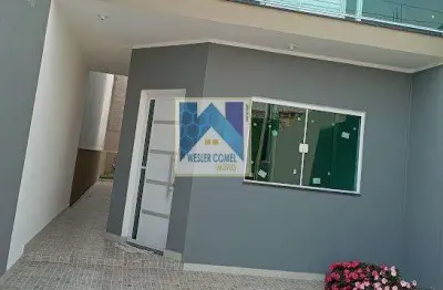 Sobrado novo para venda,3 dormitórios c/1 suíte, 2 vagas de garagem, com 117m² construido para seu conforto