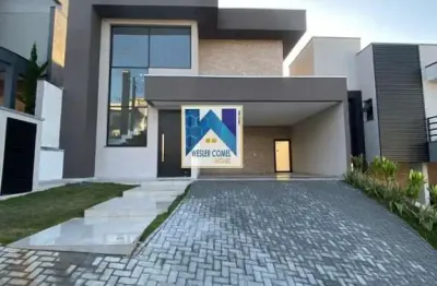 Lindo sobrado em condomínio fechado, projetado para oferecer conforto, sofisticação e funcionalidade. o imóvel conta com 3 suítes, sendo 1 suíte master com closet, banheira e sacad