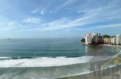 Excelente apartamento reformado frente mar à venda na praia das asturias  - guaruja - ref.: 6030