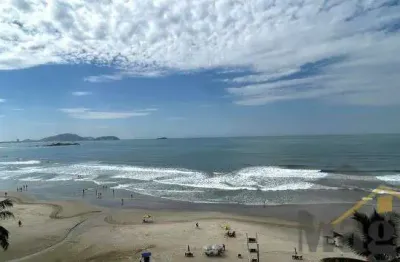 Apartamento alto padrão frente mar praia das astúrias - ref.: 6026