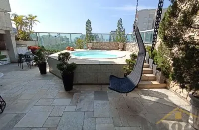 Excelente cobertura duplex com 03 suítes, piscina e churrasqueira à venda na praia das astúrias - ref. 5312