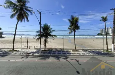 Apartamento com 03 dormitórios em prédio frente mar na praia das astúrias - ref.: 5123