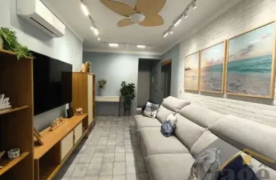 Apartamento reformado com 02 dormitórios e ampla varanda à venda na praia das astúrias - guarujá/sp - ref.: 6179