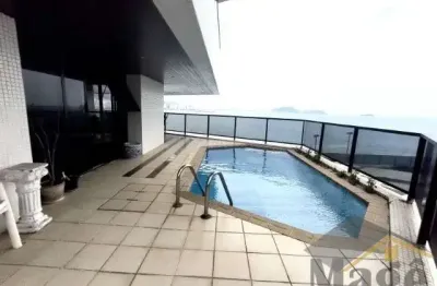 Apartamento alto padrão com 04 suítes e vista total para o mar à venda na praia das astúrias - ref.: 6253