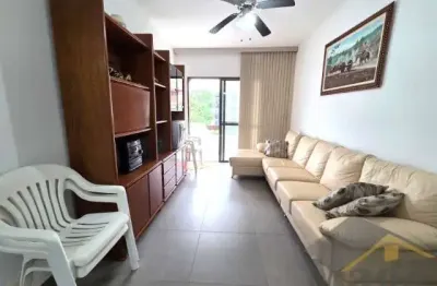 Apartamento com 02 dormitórios à venda na praia da enseada em prédio com lazer - ref.: 6279