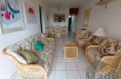 Amplo apartamento lado praia  com 02 dormitórios à venda na praia da enseada - ref.: 6286