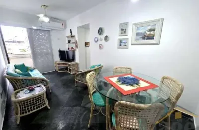 Apartamento lado praia com 02 dormitórios e vista para o mar à venda na praia da enseada - ref.: 6285