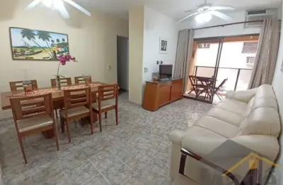 Amplo apartamento lado praia com 02 dormitórios á  venda na praia da enseada - ref.: 6284