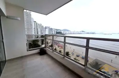 Frente total para o mar apartamento reformado à venda com 03 suítes na praia das astúrias - ref.: 6291