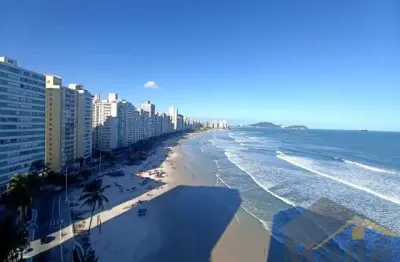 Apartamento pé na areia para locação na praia das pitangueiras - ref.: 6311