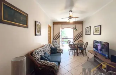 Apartamento mobiliado com 02 dormitórios para locação na praia do tombo - ref.: 6352