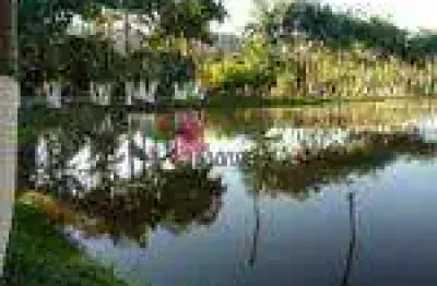 54 chácara em antonina/pr com 3 lagos, casa de 250m² e piscina