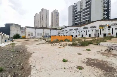 Terreno para alugar, 2392 m² por r$ 23.262,79/mês - vila américa - santo andré/sp