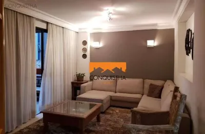 Apartamento com 3 dormitórios à venda, 188 m² por R$ 852.000,00 - Vila Valparaíso - Santo André/SP