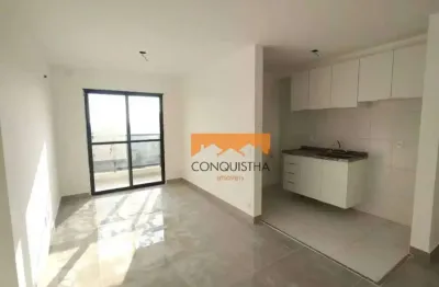 Apartamento com 2 dormitórios para alugar, 57 m² por r$ 3.490,91/mês - jardim - santo andré/sp