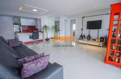 Apartamento com 2 dormitórios à venda, 91 m² por r$ 880.000,00 - vila lusitânia - são bernardo do campo/sp