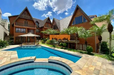 Sobrado de cinema com 4 suítes à venda, 850 m² por r$ 6.900.000 - campestre - santo andré/sp