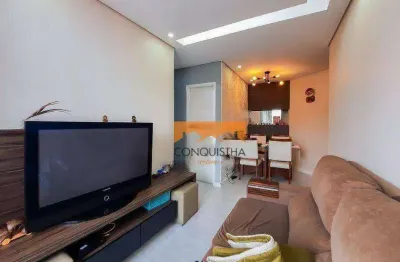 Apartamento com 3 dormitórios à venda, 80 m² por r$ 440.000,00 - vila anita - são bernardo do campo/sp