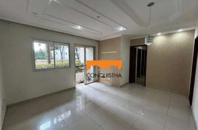 Apartamento com 3 dormitórios à venda, 69 m² por R$ 466.400 - Planalto - São Bernardo do Campo/SP
