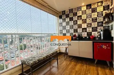 Apartamento com 2 dormitórios e 2 vagas de garagemà venda, 62 m² por r$ 660.000 - jardim paramount - são bernardo do campo/sp