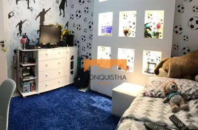 Apartamento com 3 dormitórios à venda, 60 m² por r$ 440.000,00 - parque erasmo assunção - santo andré/sp