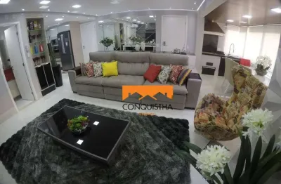 Apartamento com 3 dormitórios à venda, 128 m² por R$ 1.400.000,00 - Centro - Santo André/SP