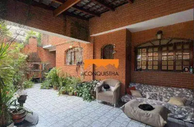 Sobrado com 3 dormitórios à venda, 152 m² - Jardim Hollywood - São Bernardo do Campo/SP