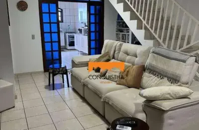 Sobrado com 3 dormitórios à venda, 325 m² por R$ 860.000,00 - Jardim Palermo - São Bernardo do Campo/SP