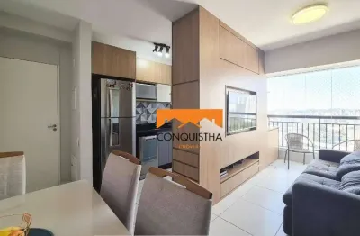 Apartamento com 2 dormitórios, sendo 1 suíte à venda, 56 m² por r$ 530.000 - planalto - são bernardo do campo/sp