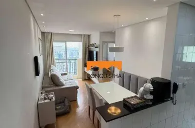 Apartamento com 2 dormitórios à venda, 44 m² por r$ 460.000,00 - rudge ramos - são bernardo do campo/sp