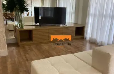 Apartamento com 3 dormitórios para alugar, 106 m² por r$ 6.900,00/mês - casa branca - santo andré/sp