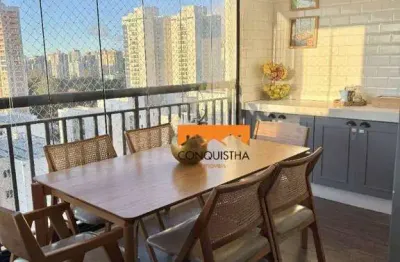 Apartamento com 3 dormitórios à venda, 88 m² por r$ 935.000 - jardim - santo andré/sp