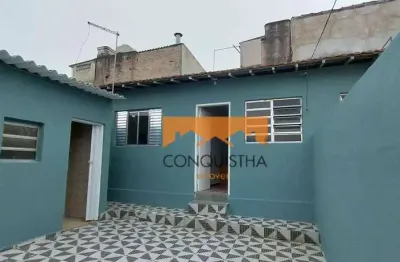 Casa com 1 dormitório para alugar, 50 m² por r$ 1.414,00/ano - jardim hollywood - são bernardo do campo/sp