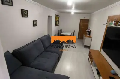 Apartamento com 2 dormitórios à venda, 50 m² por r$ 266.000 - vila jordanópolis - são bernardo do campo/sp