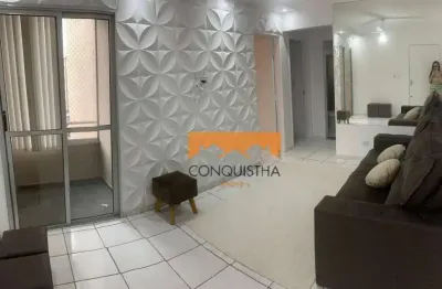 Apartamento com 2 dormitórios para alugar, 52 m² por r$ 2.035,00/ano - taboão - são bernardo do campo/sp