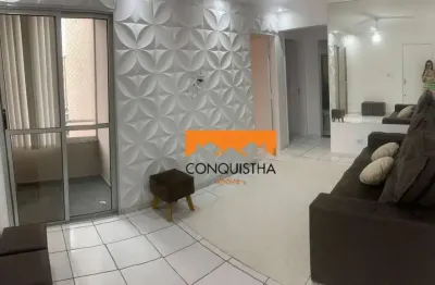 Apartamento com 2 dormitórios para alugar, 52 m² por R$ 2.035,00/ano - Taboão - São Bernardo do Campo/SP