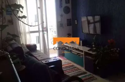 Apartamento com 2 dormitórios para alugar, 58 m² por R$ 3.828,67 - Rudge Ramos - São Bernardo do Campo/SP