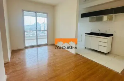 Apartamento com 2 dormitórios e 2 vagas para alugar, 62 m² por R$ 3.440/mês - Jardim Paramount - São Bernardo do Campo/SP