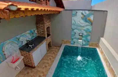 Casa com 2 quartos à venda no Jardim Marabá, Mongaguá 