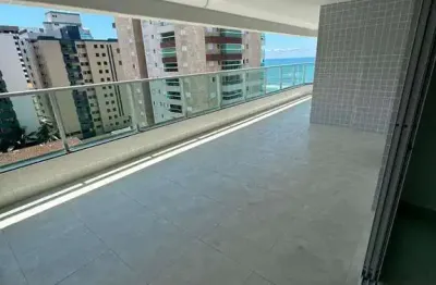 Maravilhoso apartamento 4 quartos com suítes na praia em mongaguá!