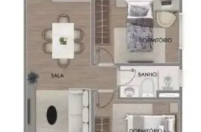 Apartamento com 2 quartos à venda em Aviação, Praia Grande 