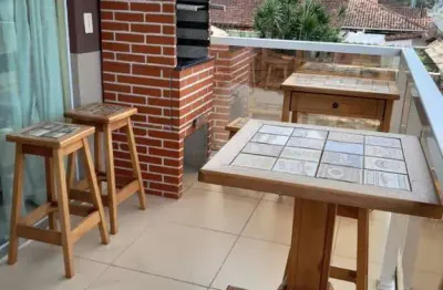 Casa em condomínio fechado com 2 quartos à venda no Balneário Maracanã, Praia Grande 