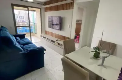 Lindo apartamento mobiliado com lazer completo- praia grande!