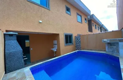 Casa em condomínio fechado com 2 quartos à venda no Cibratel II, Itanhaém 