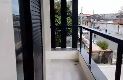 Casa em condomínio fechado com 2 quartos à venda na Vila Antártica, Praia Grande 