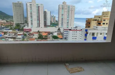 Oportunidade apartamento com sacada vista mar e vista morro- mongagua-sp
